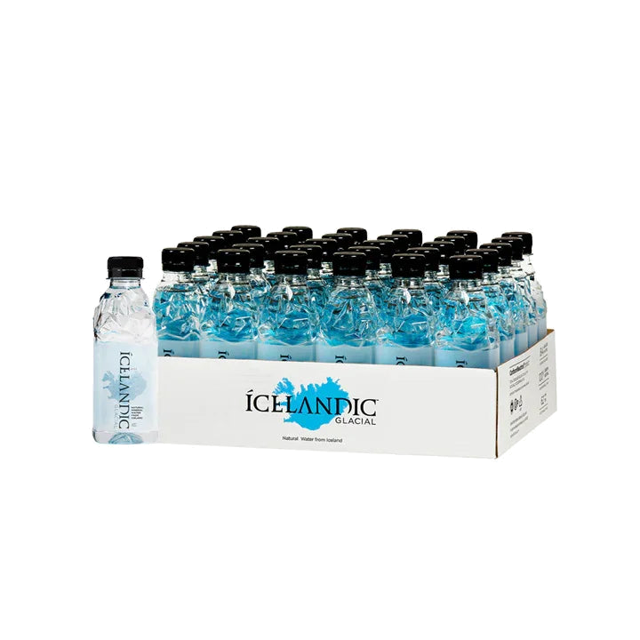 Icelandic Glacial Natural Mineral Water 30x 330 ml plastic